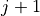 j+1